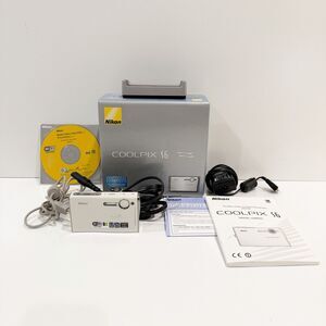 Nikon COOLPIX S6 Silver 6.0MP Digital Camera Excellent Condition TESTED